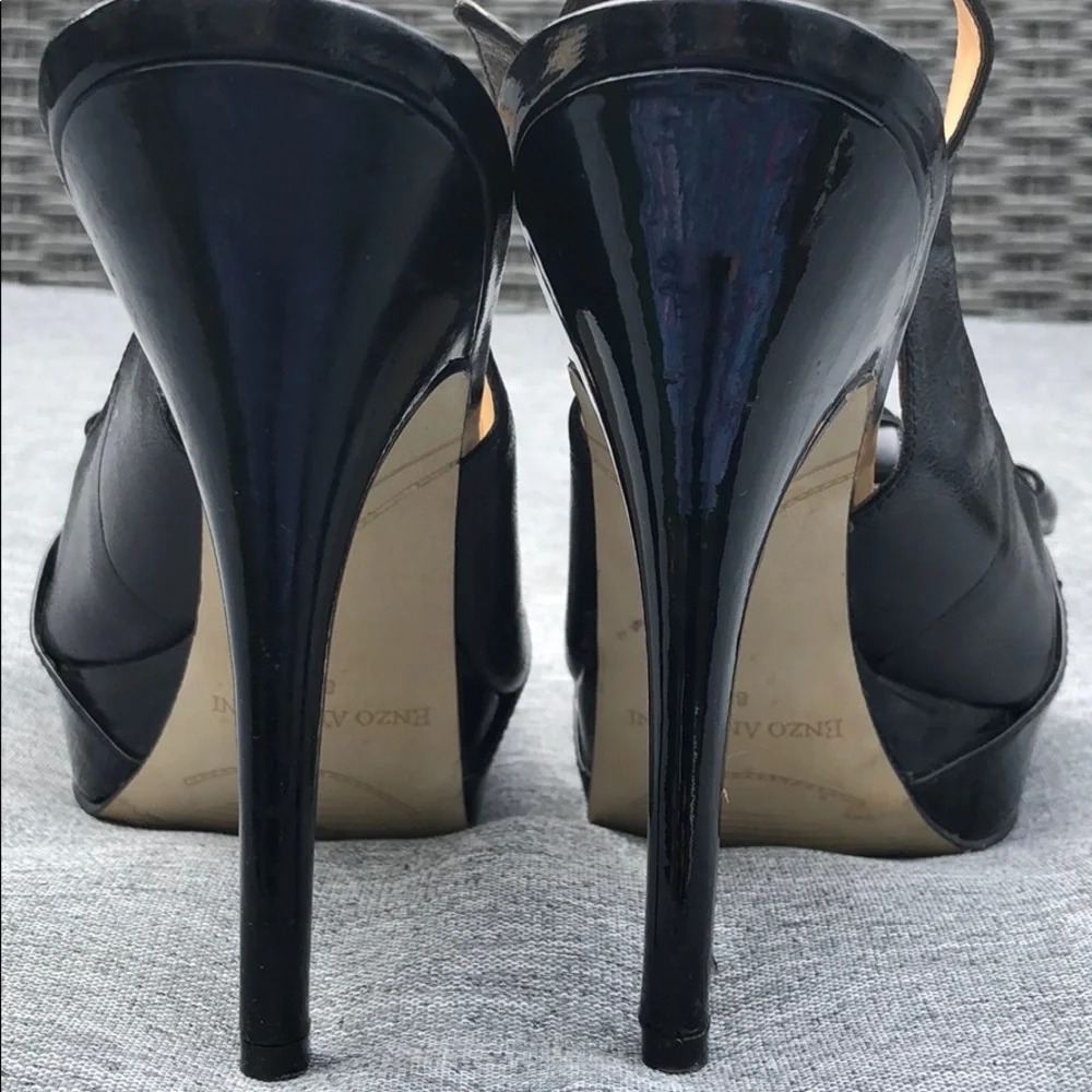 Enzo Angiolini black platform